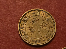 Münze Münzen Umlaufmünze Hongkong 10 Cents 1968 - Hong Kong