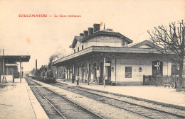CPA 77 COULOMMIERS / LA GARE INTERIEURE - Coulommiers