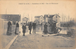 CPA 77 ESBLY / INONDATIONS DE 1910 / RUE DE L'HARMONIE - Esbly