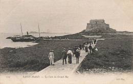 St Malo * La Cale Du Grand Bey * Embarcadère Bateau Vapeur - Saint Malo