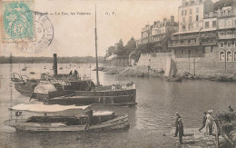 Dinard * Le Bac Et Les Vedettes * Bateau Vapeur * Hôtel Restaurant BELLEVUE - Dinard