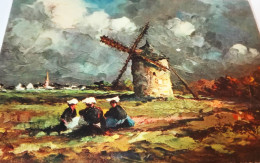 CARTE POSTALE VIEUX MOULIN A CLEDEN CAP SIZUN EDITIONS D'ART YVON - Cléden-Cap-Sizun