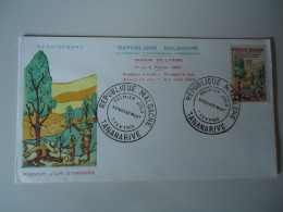 MADACASCAR   MALGACHE  FDC  1960 SCOUTING - Sonstige & Ohne Zuordnung