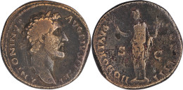 ROME - Sesterce - ANTONIN LE PIEUX - 146 AD - HONOS - TRES RARE - RIC 772 - 17-237 - The Anthonines (96 AD To 192 AD)