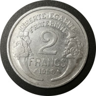 1959 - 2 Francs Morlon Aluminium-magnésium - France [KM#886a] - 2 Francs