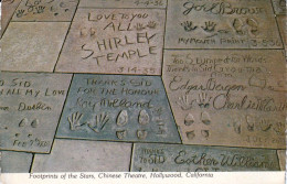 1 AK USA / California * Footprints Of The Stars, Chinese Theatre In Hollywood - Los Angeles * - Los Angeles