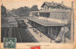 CPA 94 FONTENAY SOUS BOIS / LA GARE / TRAIN - Fontenay Sous Bois