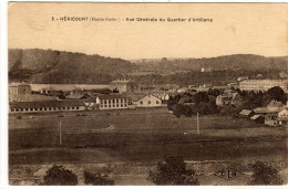 Hericourt Vue Generale Du Quartier D'artillerie - Héricourt