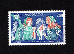 MONACO- 1978 -Ann.rio Nascita Di Perrault - Usato - Used Stamps