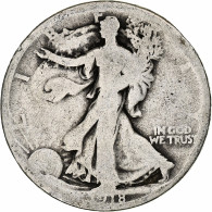 Monnaie, États-Unis, Walking Liberty Half Dollar, Half Dollar, 1918, U.S. Mint - 1916-1947: Liberty Walking
