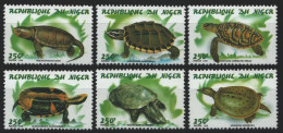 Niger 1998 - Mi-Nr. 1518-1523 ** - MNH - Schildkröten / Turtles - Niger (1960-...)