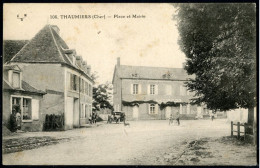 18 THAUMIERS - Place Et Mairie - Autres & Non Classés