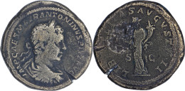 ROME - Sesterce - ELAGABAL - 220 AD - LIBERTAS - RIC.358 - TRES RARE - 17-247 - The Severans (193 AD To 235 AD)