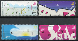 Argentine - 2013 - Yt 3011/3014 - Sports Extrêmes - Ski, BMX, Surf. Skate - ** - Unused Stamps