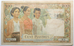 Indochine - 100 Piastres - 1954 - PICK 97 - TB+ - Indochina