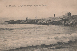 13 /MARSEILLE / LA POINTE ROUGE / EFFET DE VAGUES / GUENDE 8 - Quatieri Sud, Mazarques, Bonneveine, Pointe Rouge, Calanques