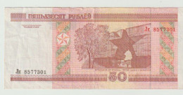 Used Banknote Wit-rusland Belarus 50 Rublei 2000 - Bielorussia