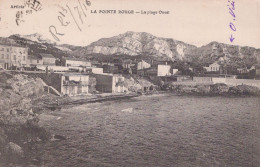 13 /MARSEILLE / LA POINTE ROUGE / LA PLAGE OUEST - Südbezirke, Mazargues, Bonneveine, Pointe Rouge, Calanque-Felsen