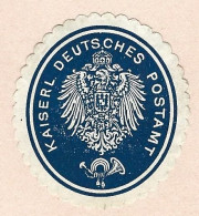 Cachet De Fermeture   -  Allemagne - Kaiserl Deutsches  Postamt - Cachets Généralité