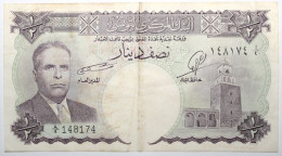 Tunisie - 1/2 Dinar - 1958 - PICK 57 - TTB - Tunesien