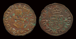 Southern Netherlands Brabant Filips II Dubbele Korte - 1556-1713 Pays-Bas Espagols