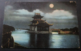 Chine Chinese Temple In A River  Cpa - China