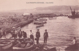 13 /MARSEILLE / LA POINTE ROUGE / LA JETEE / TRES JOLIE CARTE - Quatieri Sud, Mazarques, Bonneveine, Pointe Rouge, Calanques