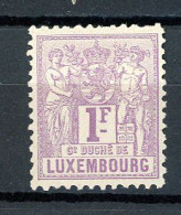 AZ-12 Luxembourg N° 57 * . A Saisir !!! - 1859-1880 Armoiries