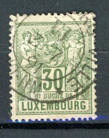 AZ-12 Luxembourg N° 55 Oblitéré . A Saisir !!! - 1859-1880 Armoiries