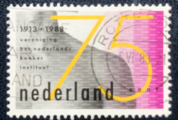 Nederland - C1/14 - 1988 - (°)used - Michel 1342 - 75j Kankerinstituut - Used Stamps