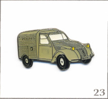 Pin's Automobile - Citroën / 2CV Fourgonnette Pour Les PTT. Est. Qualité Collectors. Epoxy. T1002-23 - Citroën