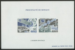 Monaco épreuve 1991 Y&T N°EL1768 à 1769a - Michel N°DP2009 à 2010U *** - EUROPA - Non Dentelé - Storia Postale