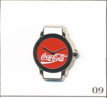 Pin's Alimentaire - Boisson / Montre Coca Cola. Estampillé Made In France. Zamac. T1002-09 - Coca-Cola