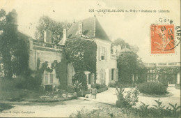CPA CP Carte Postale Ancienne Lot Et Garonne Casteljaloux Château De Laborde Edition E Dupin Casteljaloux - Casteljaloux
