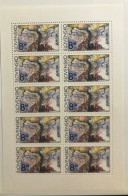 Europa CEPT 1995 Slowakei Slovakia ** MNH Sheetlet Kleinbogen ~ Peace Painting - Nuevos