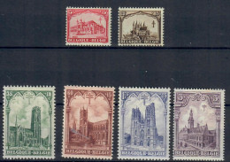 BELGIO 1928 CATTEDRALI PRO OPERE ANTITUBERCOLARI   MH/* - Neufs