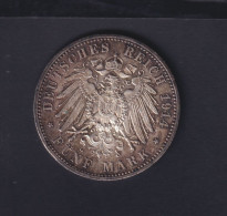 Dt. Reich 5 Mark 1914 A - 2, 3 & 5 Mark Plata