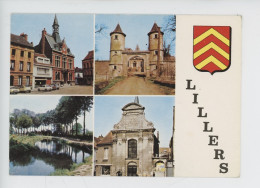 Lillers Multivues, Place Mairie, Château Pigauche, Le Brûle, Chapelle Notre Dame De La Miséricorde - Blas (n°125 Europe) - Lillers