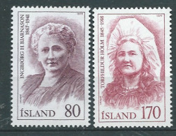 Islande - Serie Yvert N° 494 / 495  **  , 2 Valeurs  Neuf Sans Charniere- Cw 36006 - Unused Stamps