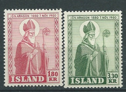 Islande - Serie Yvert N° 234 / 235  **  , 2 Valeurs  Neuf Sans Charniere- Cw 36008 - Unused Stamps