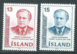 Islande - Serie Yvert N° 433 / 434  **  , 2 Valeurs  Neuf Sans Charniere- Cw 36010 - Ongebruikt