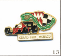 Pin's Automobile - Compétition / F1 - Grand Prix De Monaco. Est. PF Fia Souv. Métal Peint. T1004-13 - F1