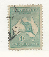 25807) Australia Kangaroo Roo 1st Watermark 1913 Postmark - Oblitérés