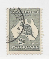 25818) Australia Kangaroo Roo 3rd Watermark 1915 - Gebruikt