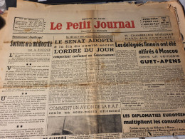 PETIT JOURNAL 40 /LA ROCQUE MEDIOCRITE/ SENAT ORDRE DU JOUR /DIPLOMATIES EUROPEENNES - 1800 - 1849