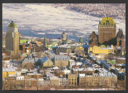 Québec - Château Frontenac - La Vieille Cité Sous La Neige - Uncirculated Non Circulée - Photo Claude Huot - Québec - Château Frontenac