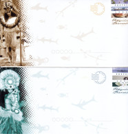 Polynésie  1/4 Enveloppes Et Carte 1998 - Prêt-à-poster