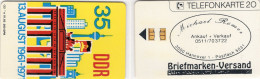 Mauer Berlin 1961 TK N *e 01/1992 250Exempl.(K635) ** 150€ Visiten-Karte Römer-Versand TC VIP Stamps On Telecard Germany - V-Series : VIP Et Cartoncini Da Visita