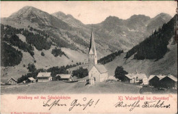 ! Ansichtskarte 1912  Mittelberg, Oberstdorf, Autograph Marta Feuchtwanger, Ehefrau Vom Schriftsteller Lion Feuchtwanger - Escritores