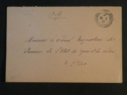 DE0 SYRIE   BELLE LETTRE FM  1933  TRIPOLI AUX DOUANES D ETAT+++AFF. INTERESSANT + - Brieven En Documenten